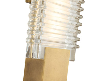 Alai Wall Sconce – 17" / Vintage Brass – view 3