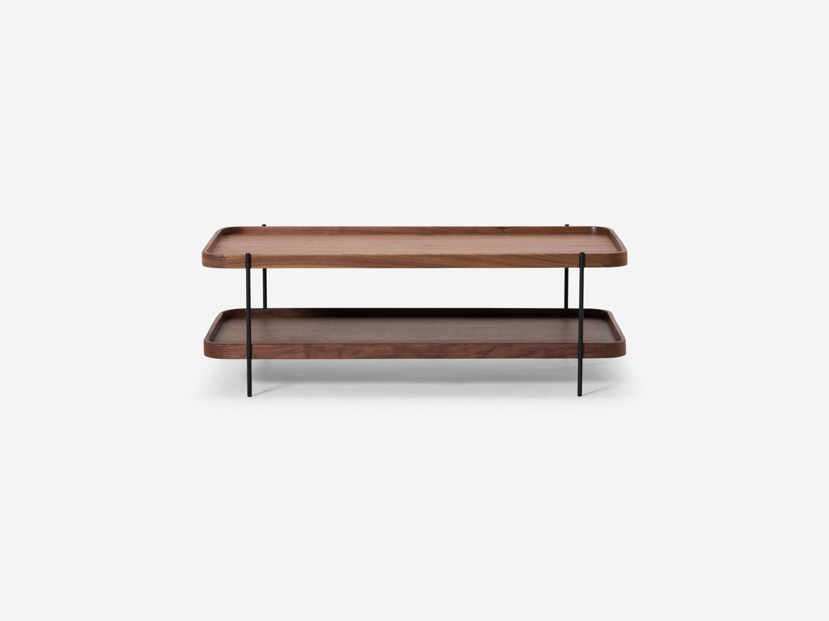 Sage Rectangular Coffee Table – Walnut