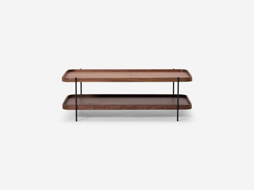 Sage Rectangular Coffee Table – Walnut