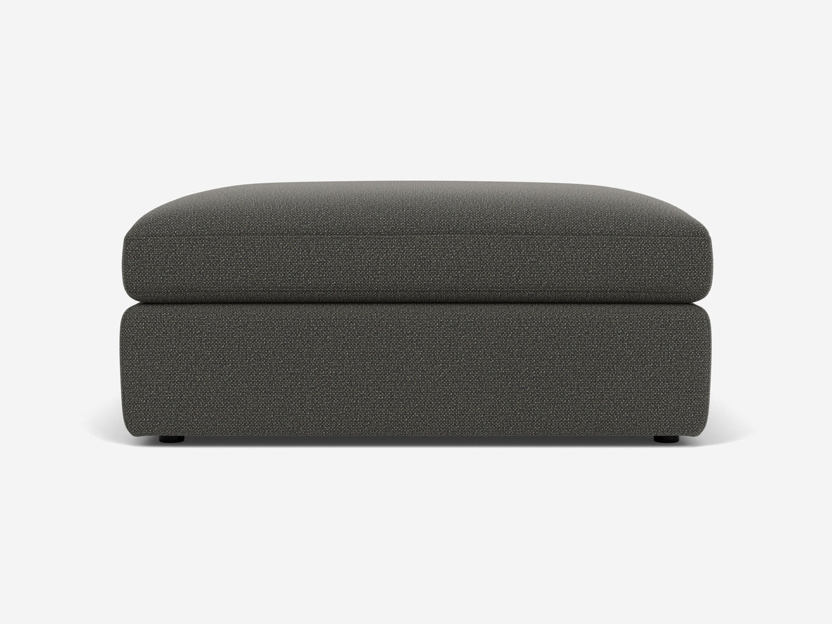 Everyday Storage Ottoman – Deep (42") / Square / Fabric/Leather – view 3
