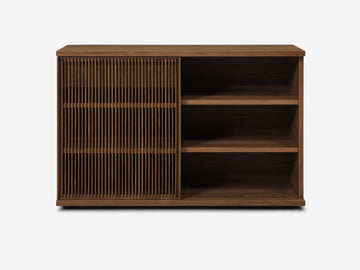 Standard - Walnut - Slatted Door