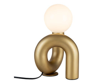 Sadie Table Lamp – Brushed Gold – view 2