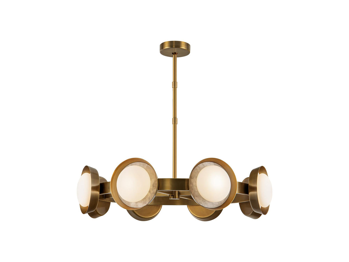 Alonso Chandelier – 37" / Vintage Brass