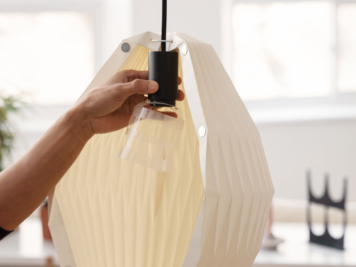 Custom Pendant Base – Plug-In / White – view 3