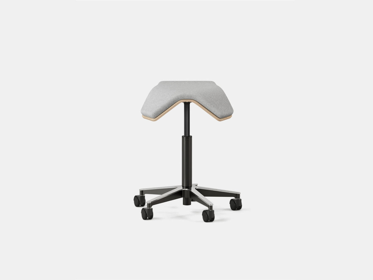 Saddle Chair – ILOA Plus / Dove – view 2
