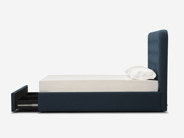 Nara Grounded Drawer Storage Bed