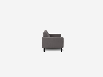 Panama Grey with Black Ash Legs - Plain Back