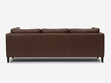 92" - Classic Mocha with Onyx Legs