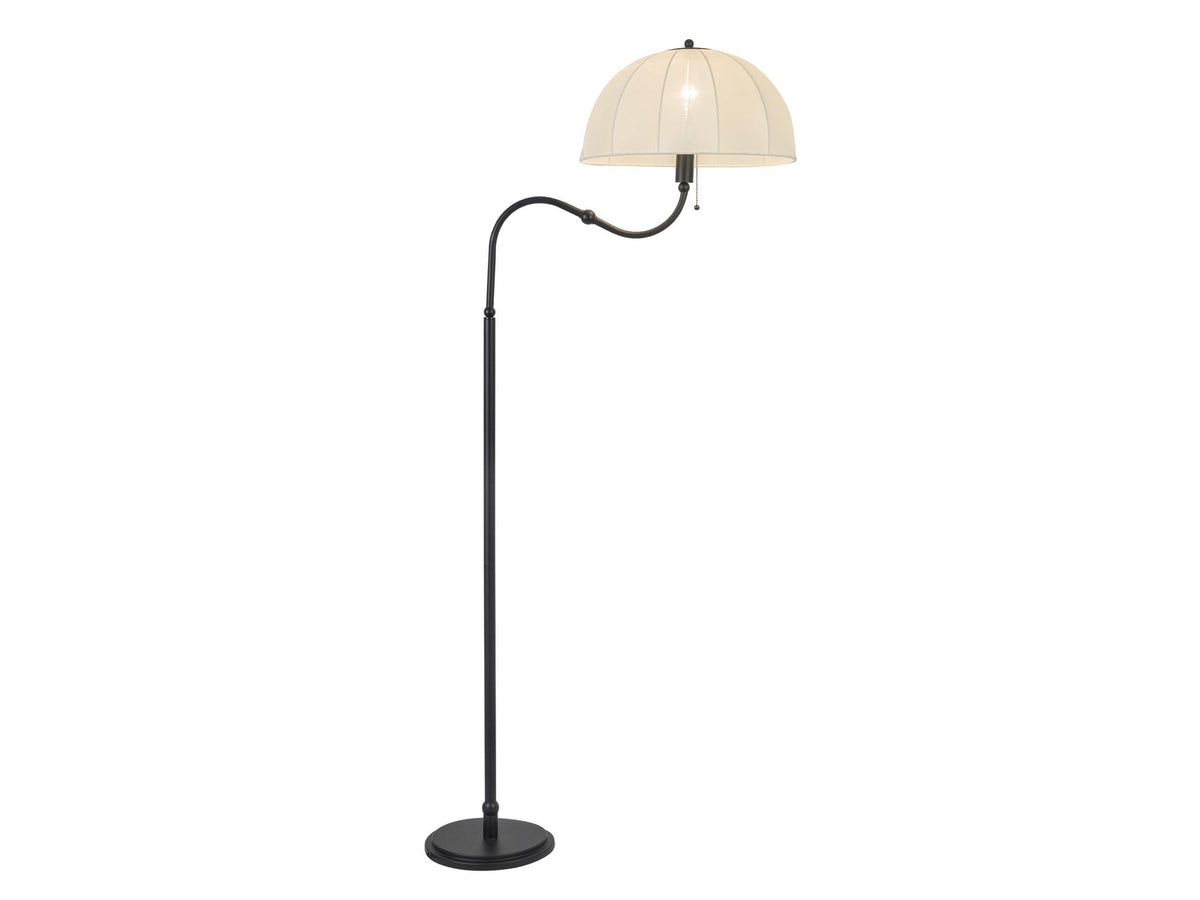 Crosby Floor Lamp – Matte Black – view 2