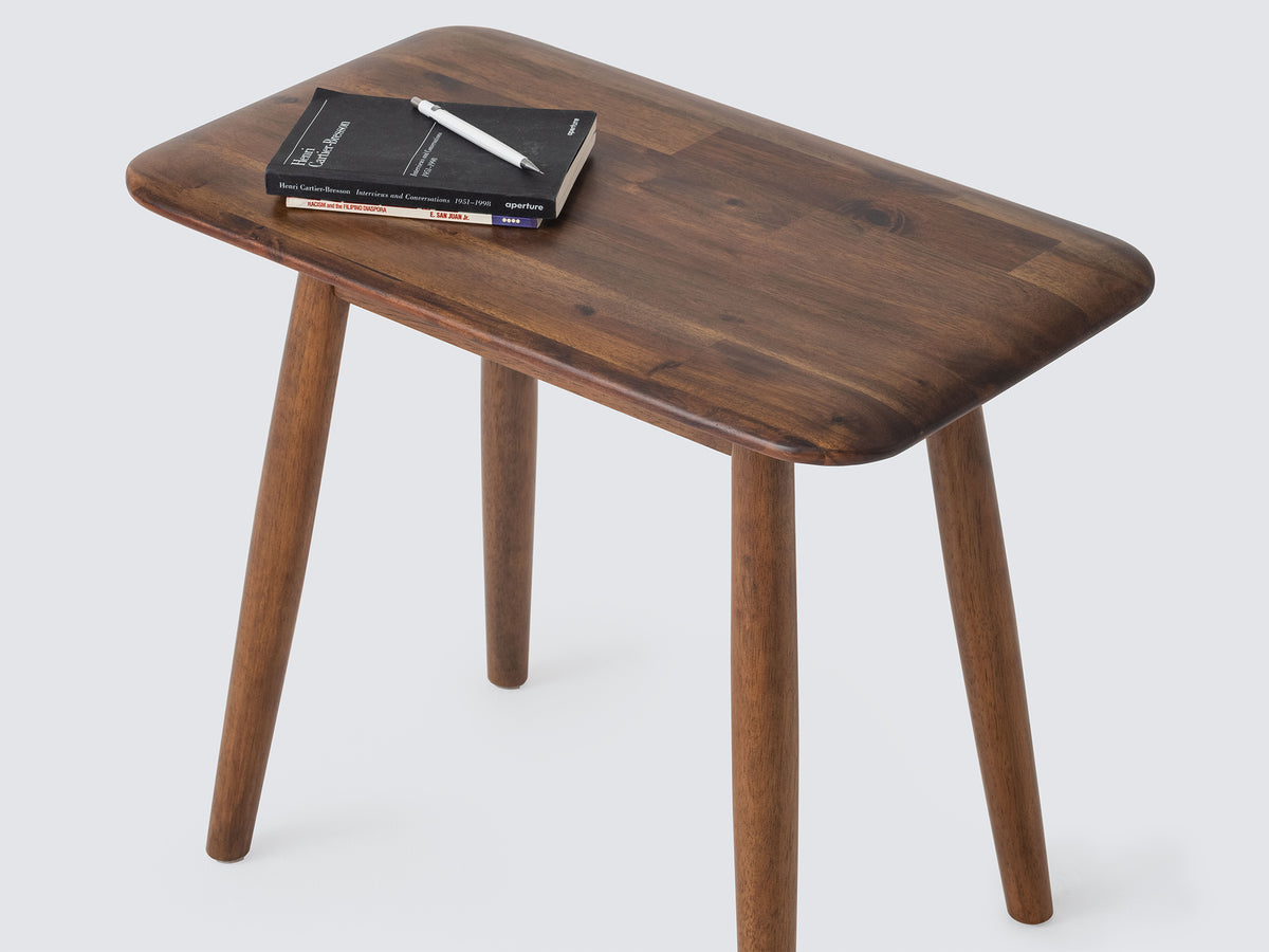 Kacia Rectangular End Table – Java – view 3