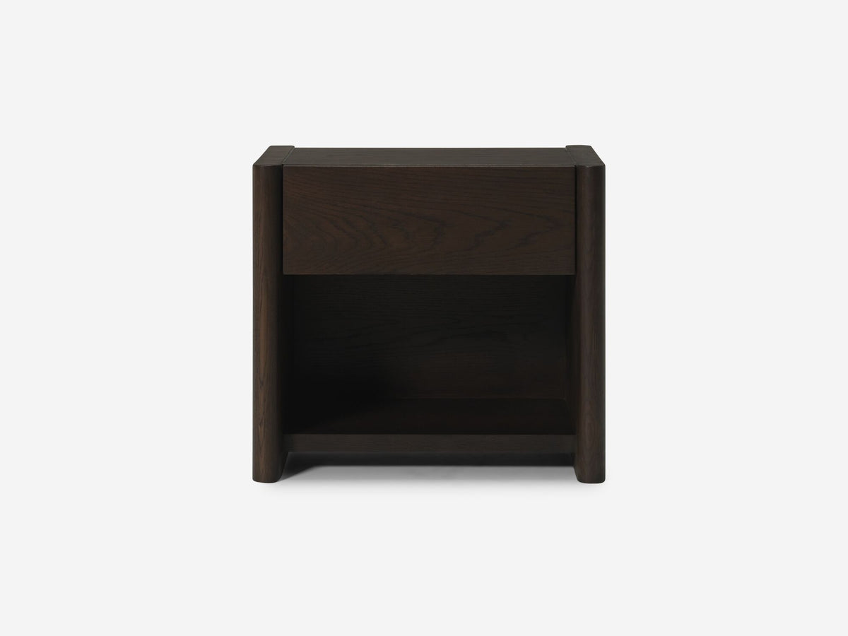 Moon Open Shelf Nightstand