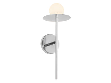 Elixir Wall Sconce – 16" / Chrome – view 3