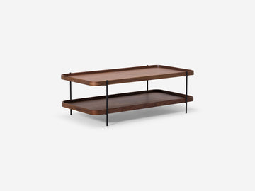 Sage Rectangular Coffee Table – Walnut – view 2