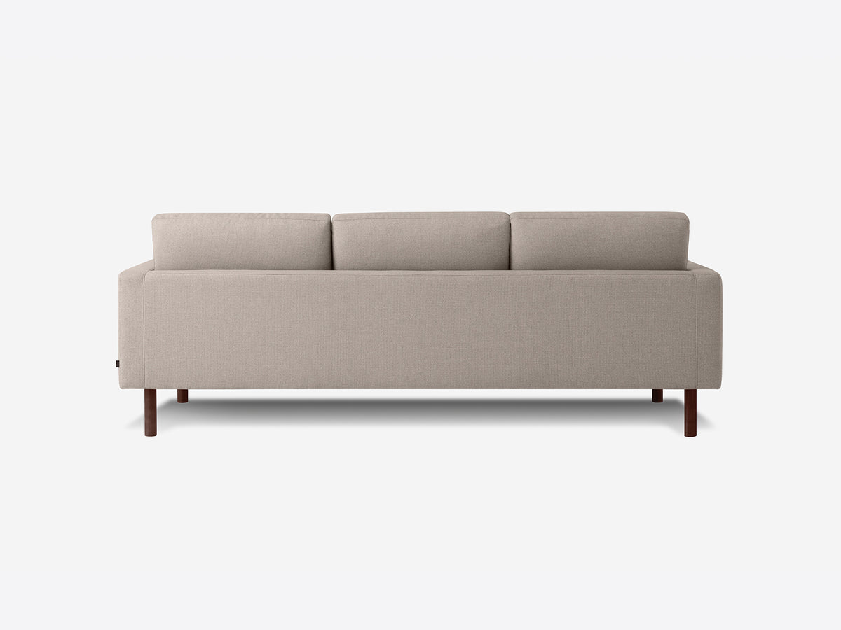 Panama Natural with Walnut legs - Plain Back - 87"