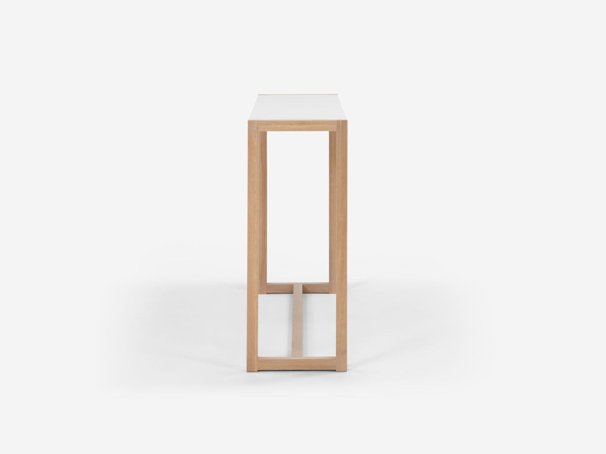 Liv Console Table – Oak/White – view 2