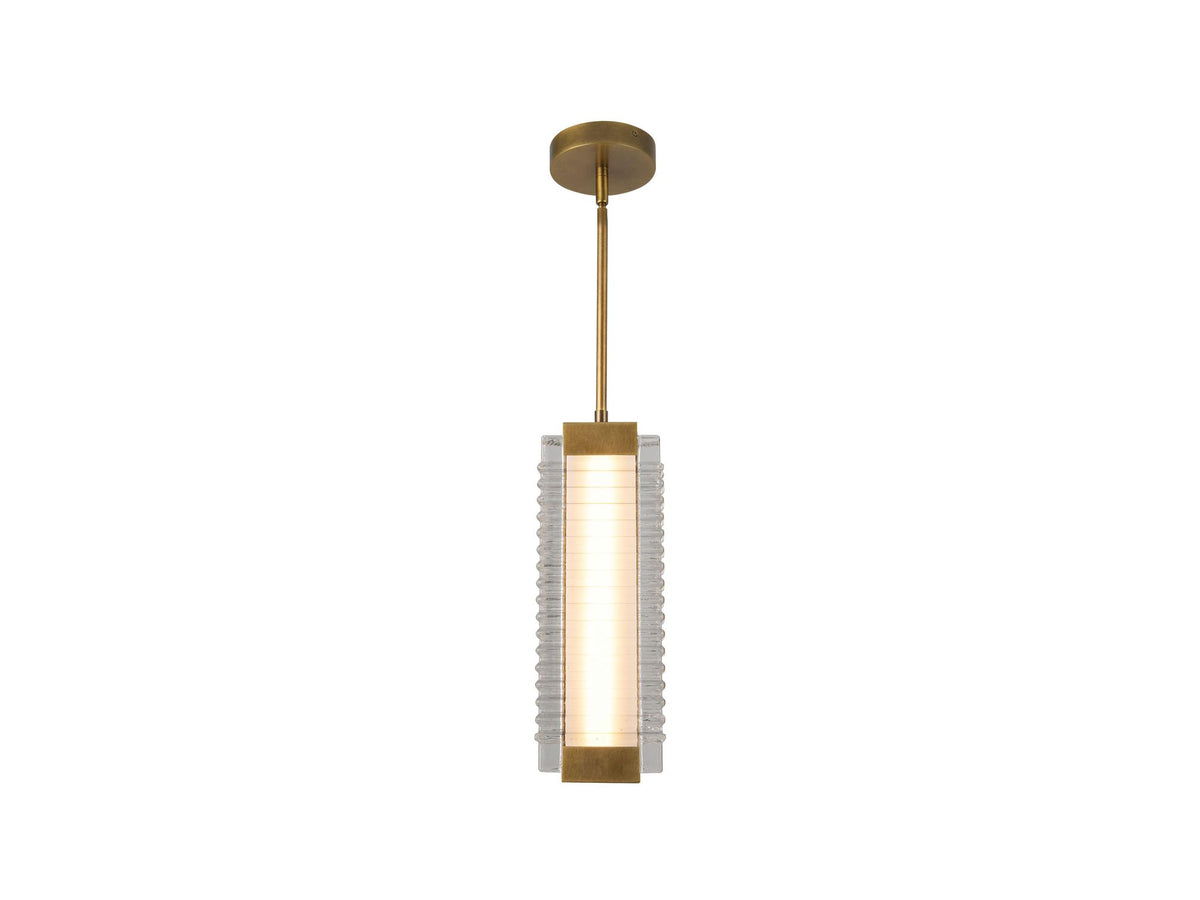 Alai Pendant – 16" / Vintage Brass