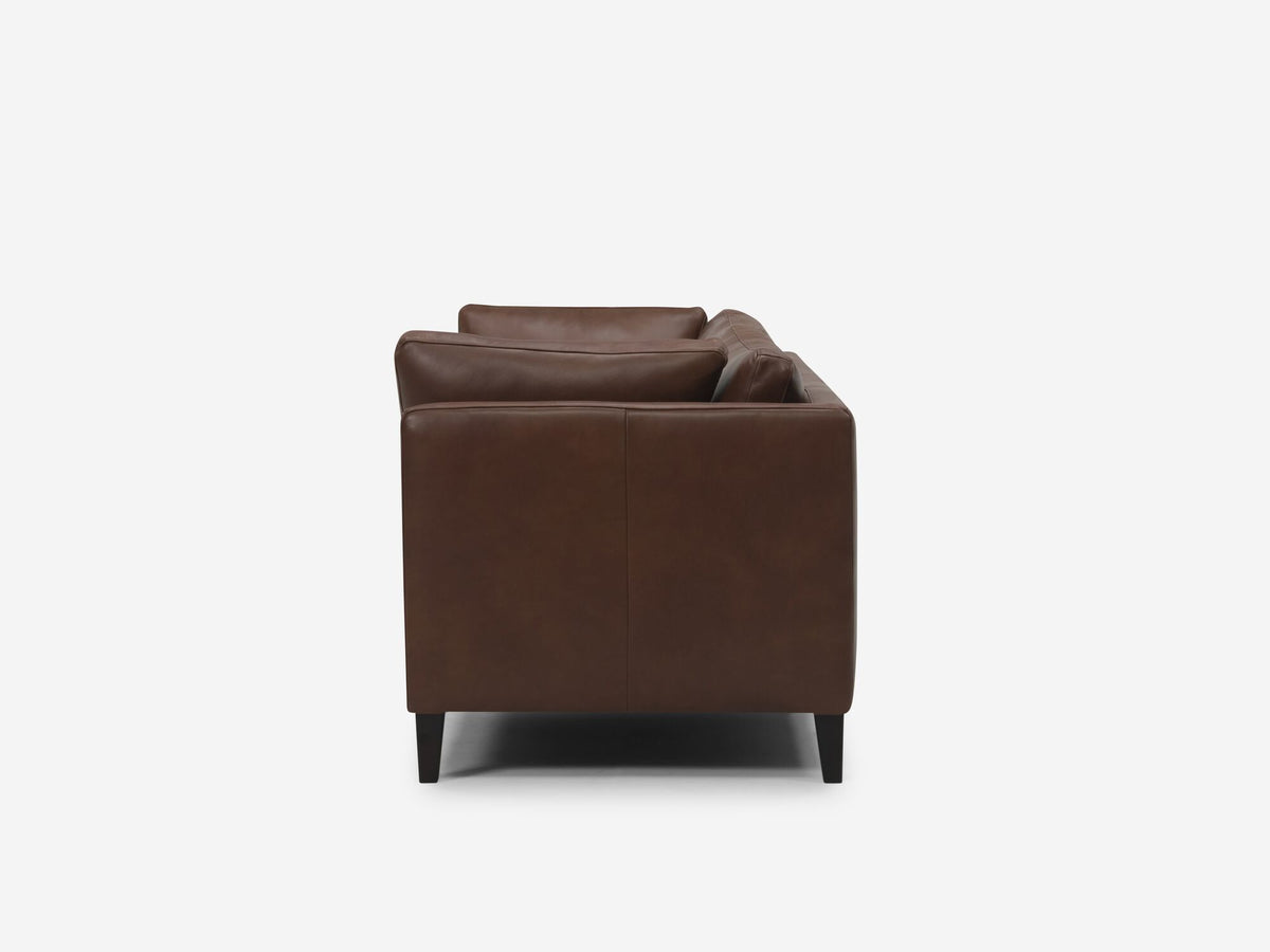 92" - Classic Mocha with Onyx Legs