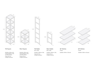 Grow Simple Shelving Unit