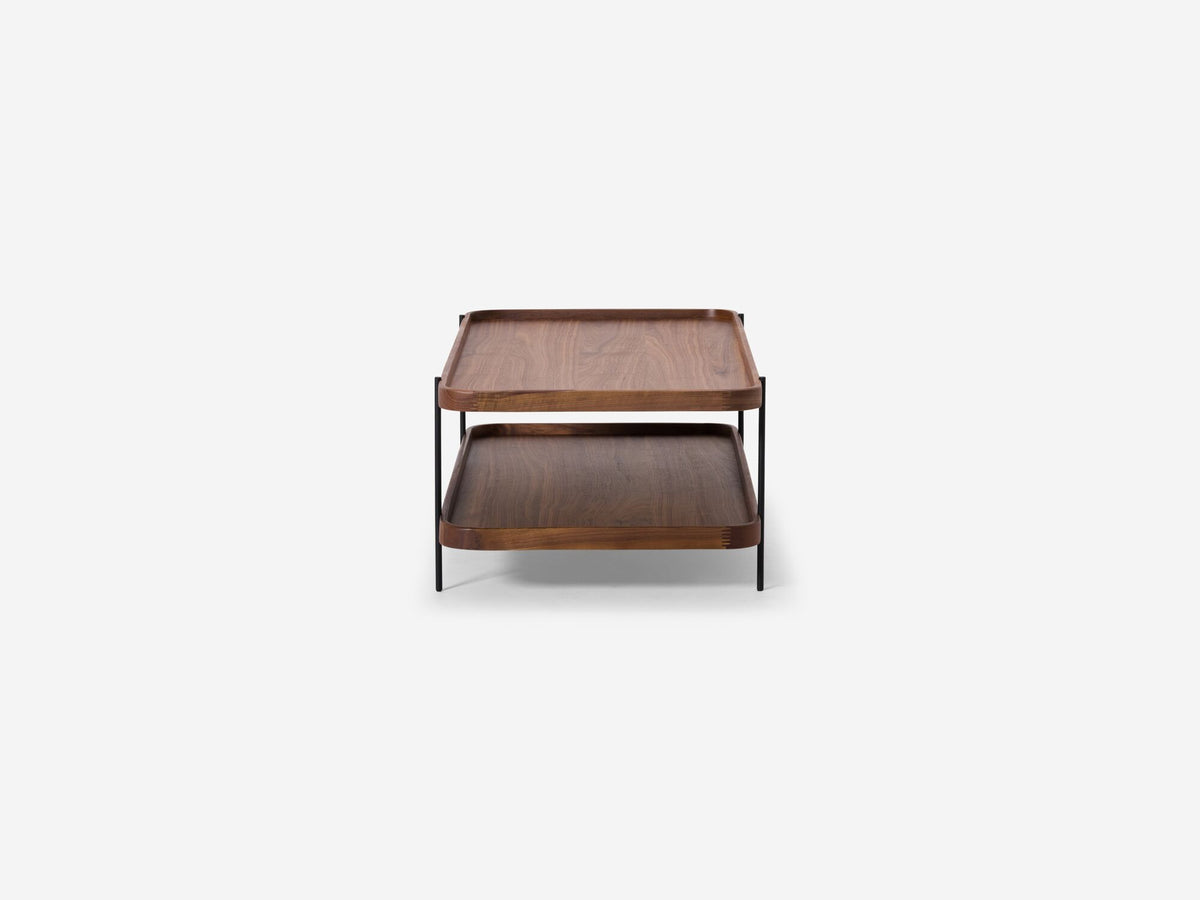 Sage Rectangular Coffee Table – Walnut – view 3
