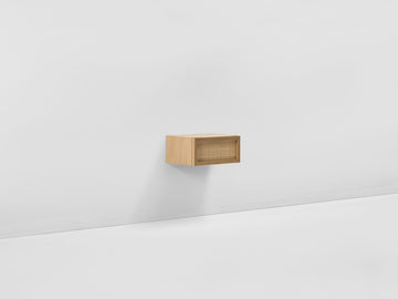 Stadium Floating Nightstand – Oak – view 2