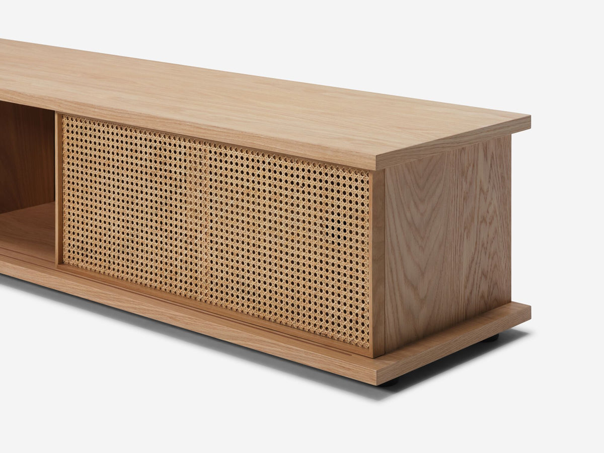Plank 83" Low Media Unit – view 4