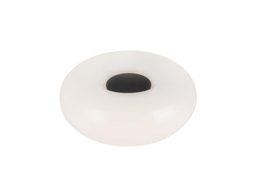 Nimbus Table Lamp – 12" / Black/Opal Glass – view 3