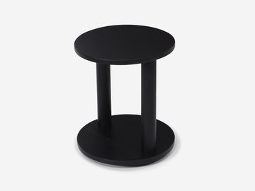 Dizzy End Table – Round / Black – view 4