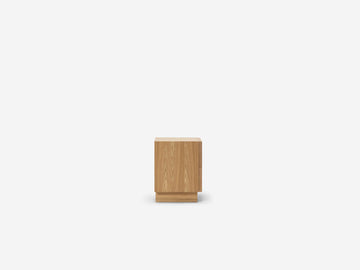 Stadium Double Drawer Nightstand – Oak – view 3