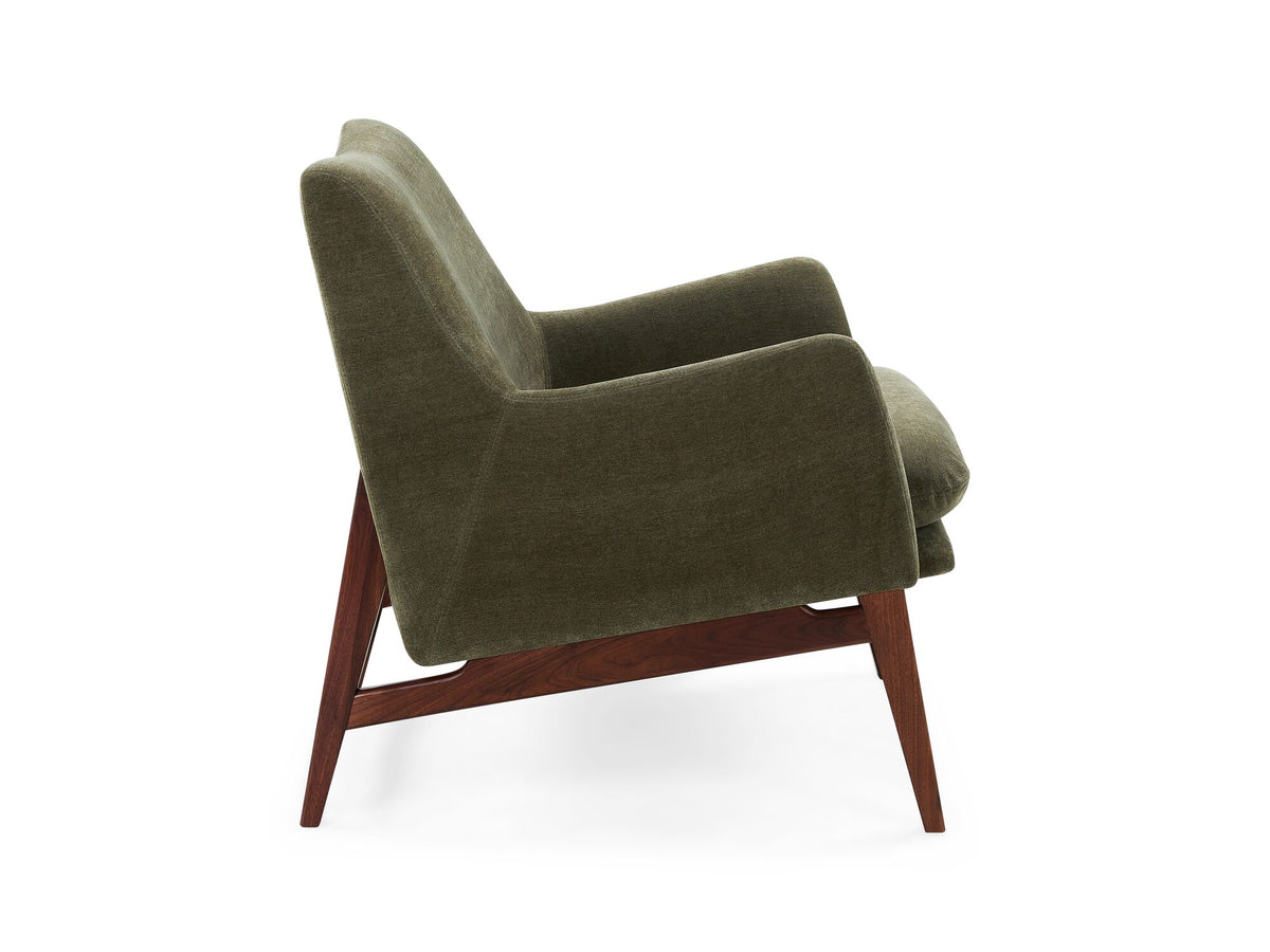 Lonny Lounge Chair – Olive – view 3