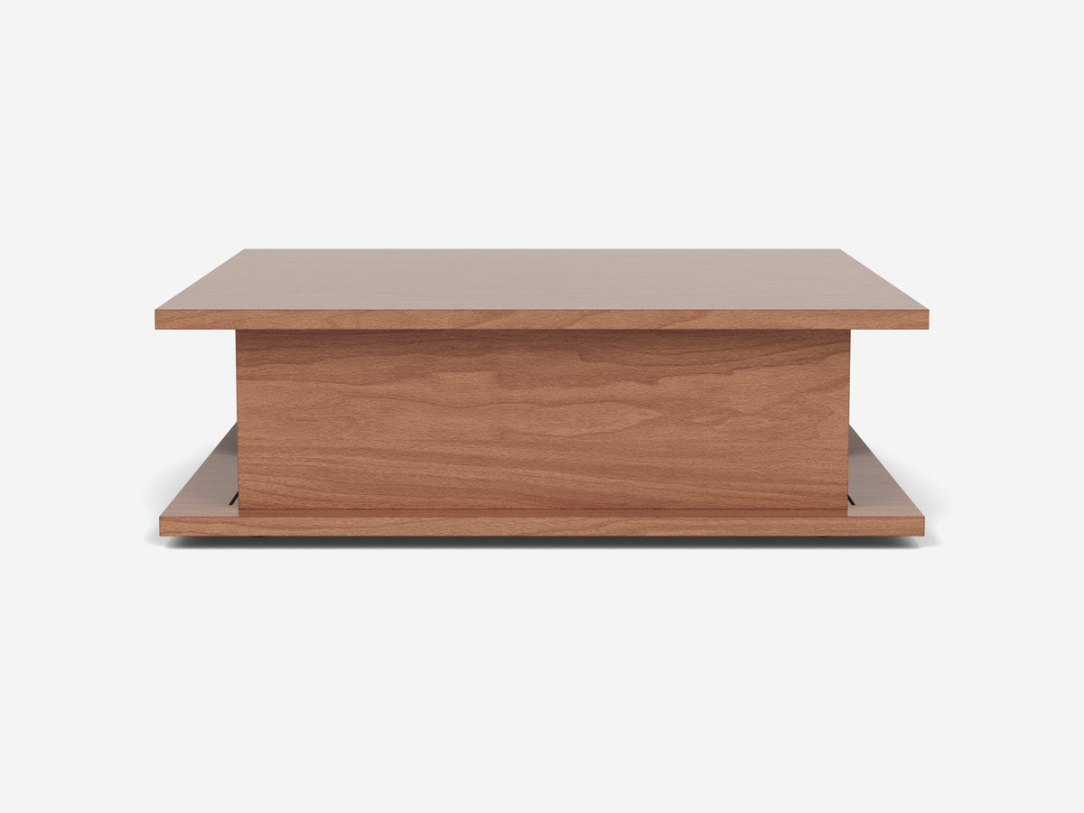 Plank Square Coffee Table – view 2
