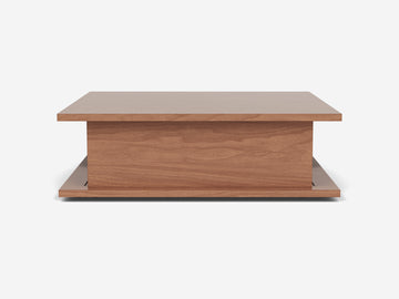 Plank Square Coffee Table – view 2