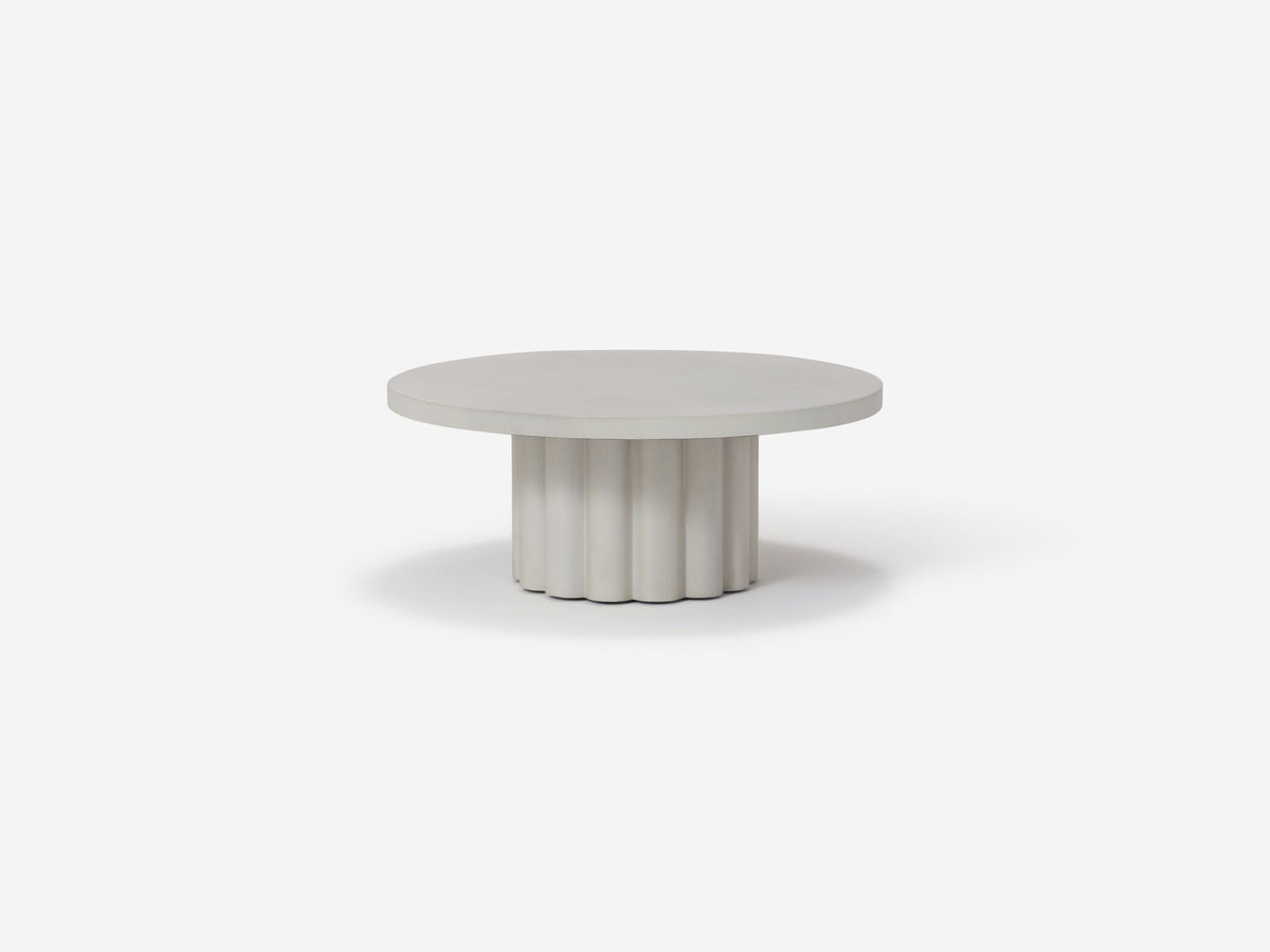 Sculptural Coffee Table – White