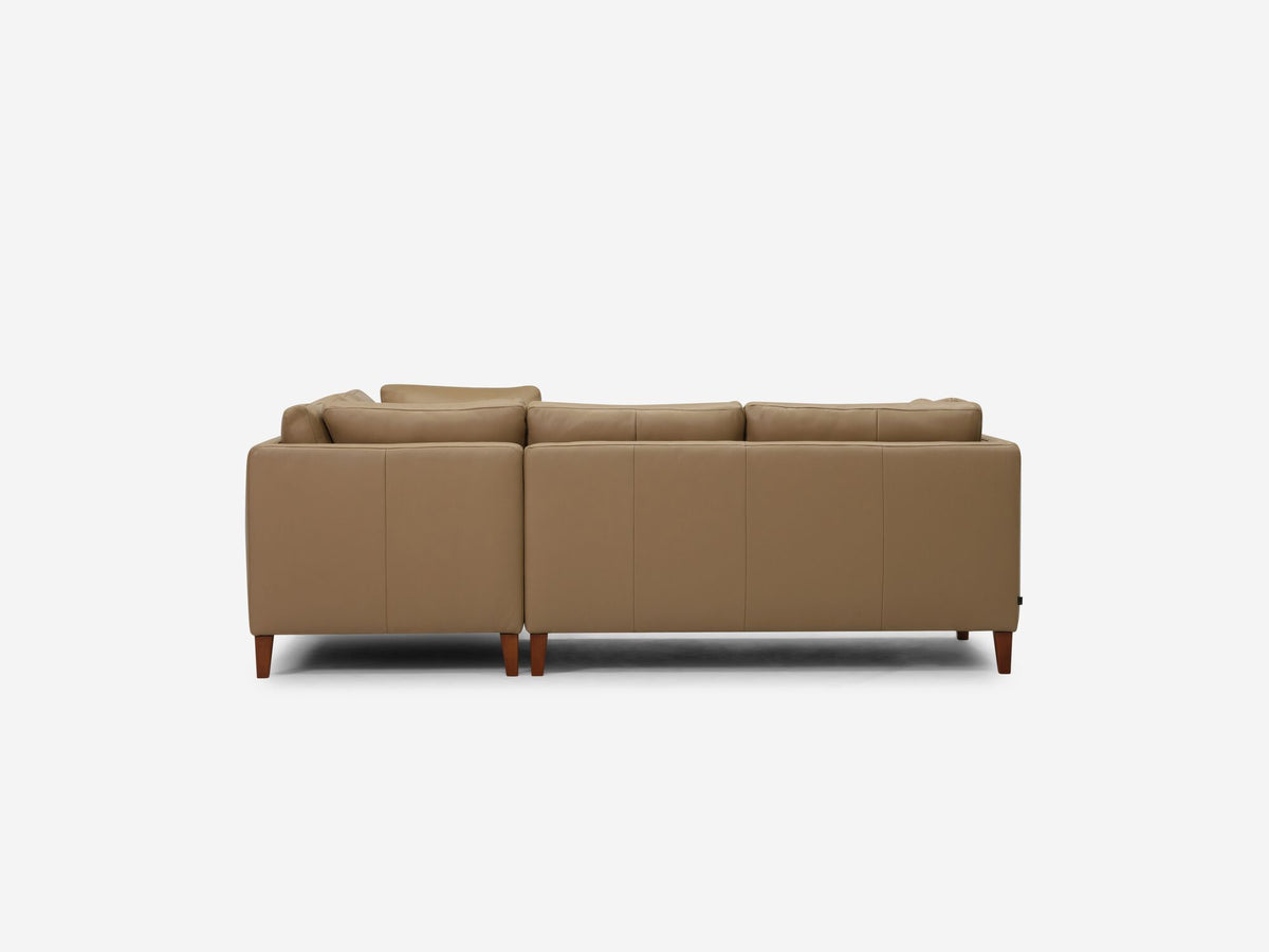 Rein Toast with Java Legs - Left Hand Facing Loveseat