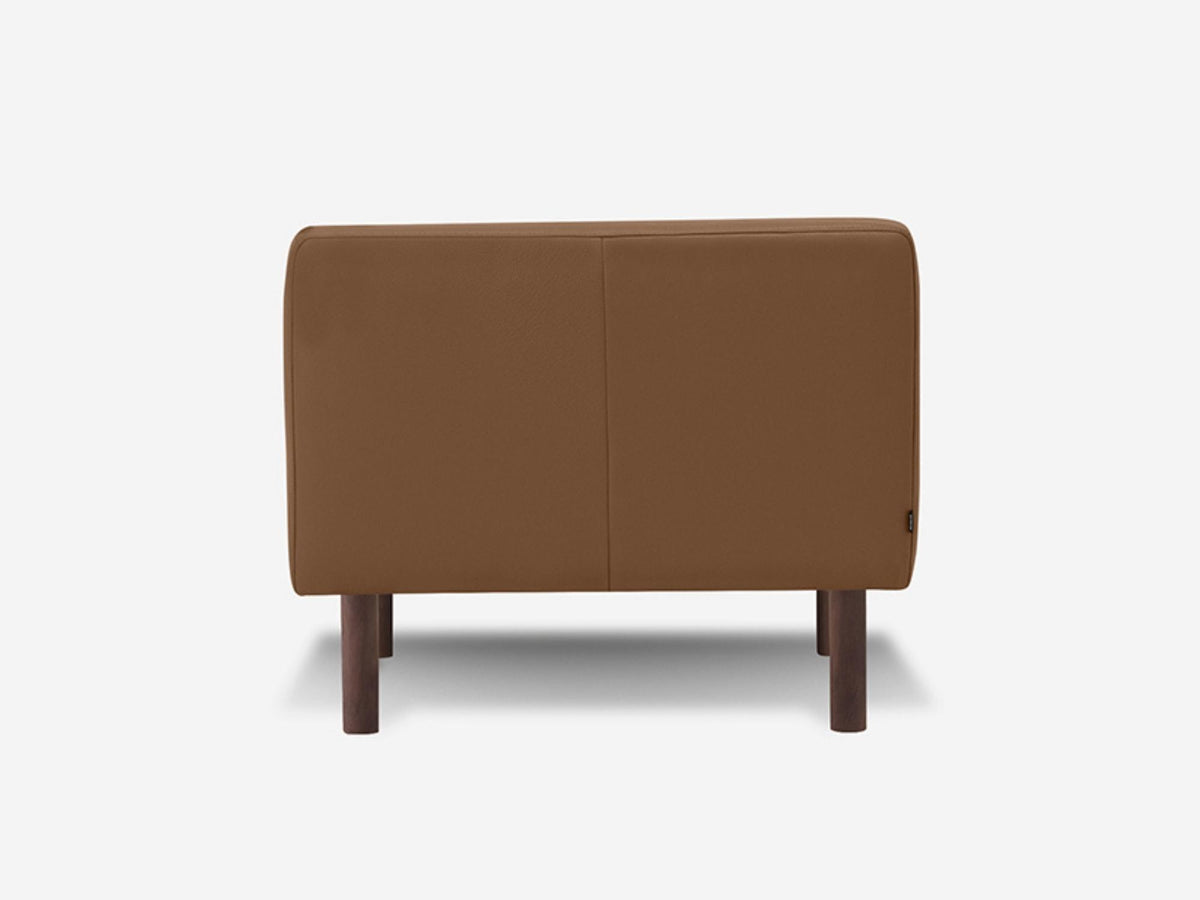 Rein Toast with Walnut legs - Plain Seat