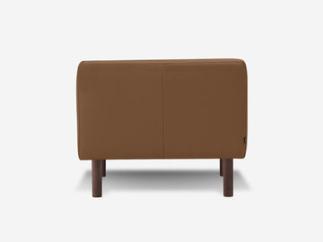 Rein Toast with Walnut legs - Plain Seat