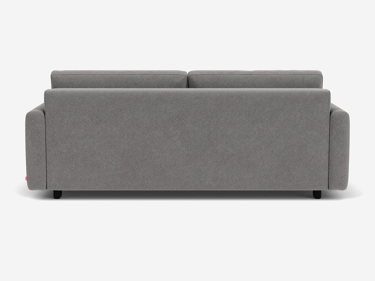 Mila Grey with Black Ash Legs - Narrow Arms