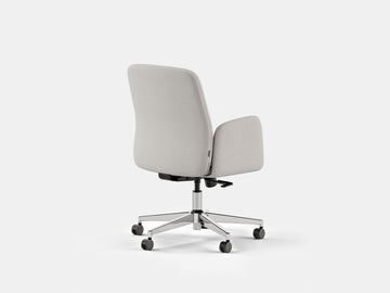 Softside Office Chair – Mid / Fabric / Bone – view 2