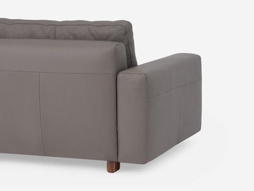 Suave Chrome with Walnut legs - Standard arms
