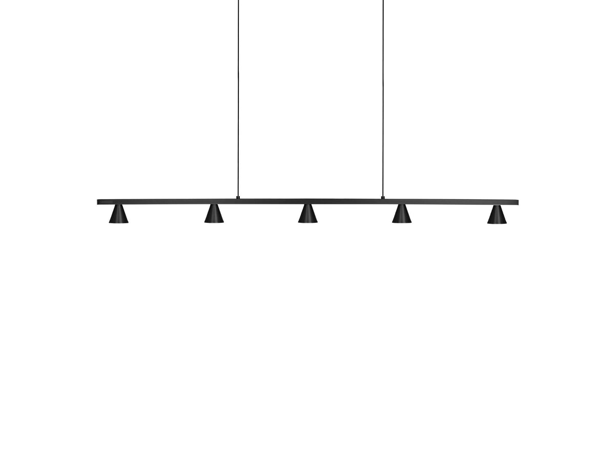 Dune Linear Pendant – 47" / Black