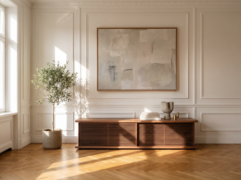 Plank 65" Low Media Unit