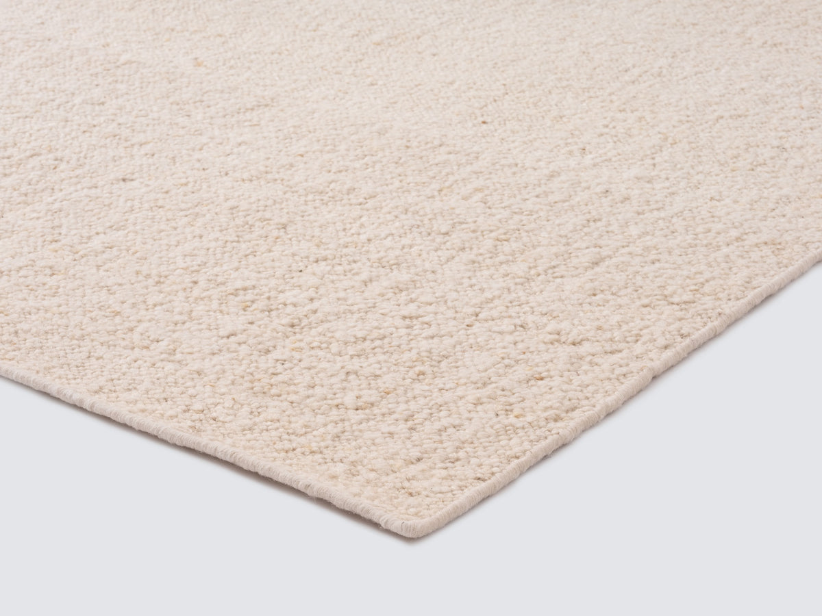 Slub Rug 9' x 12' – Snow
