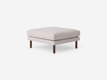 Lana Sand with Walnut Legs - Square