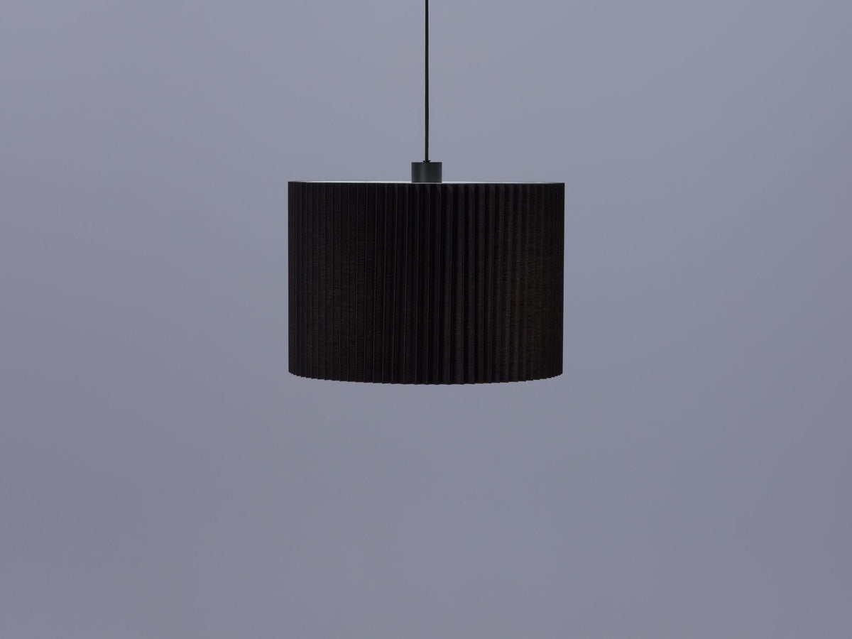 Custom Pleat Drum Pendant – view 2