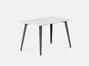 Office Desk – 48" x 24" / Charcoal / White – view 2