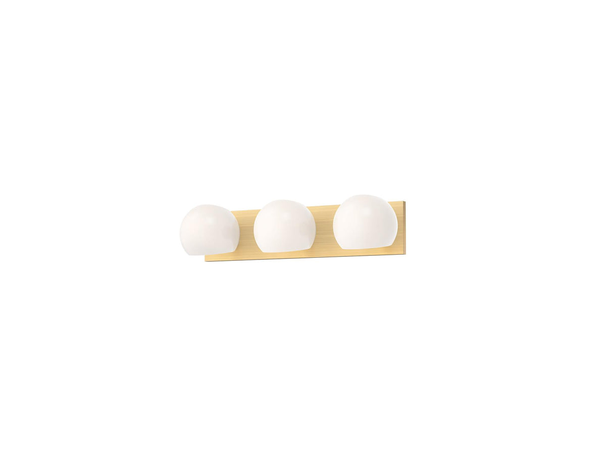 Willow Wall Light – 22" / Brushed Gold/Opal Matte Glass