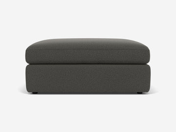 Everyday Storage Ottoman – Deep (42") / Square / Fabric/Leather