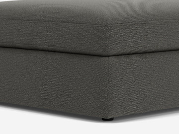 Everyday Storage Ottoman – Deep (42") / Square / Fabric/Leather – view 4