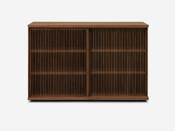 Standard - Walnut - Slatted Doors
