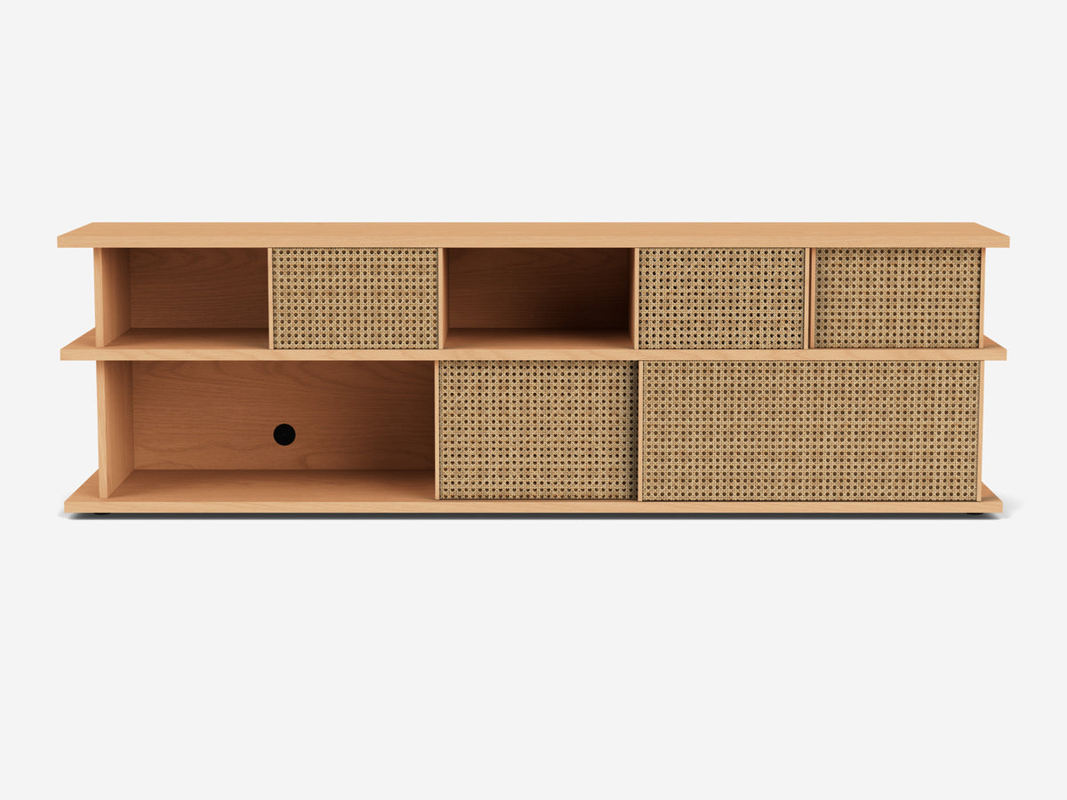 Plank 83" Tall Media Unit