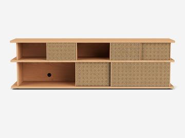Plank 83" Tall Media Unit